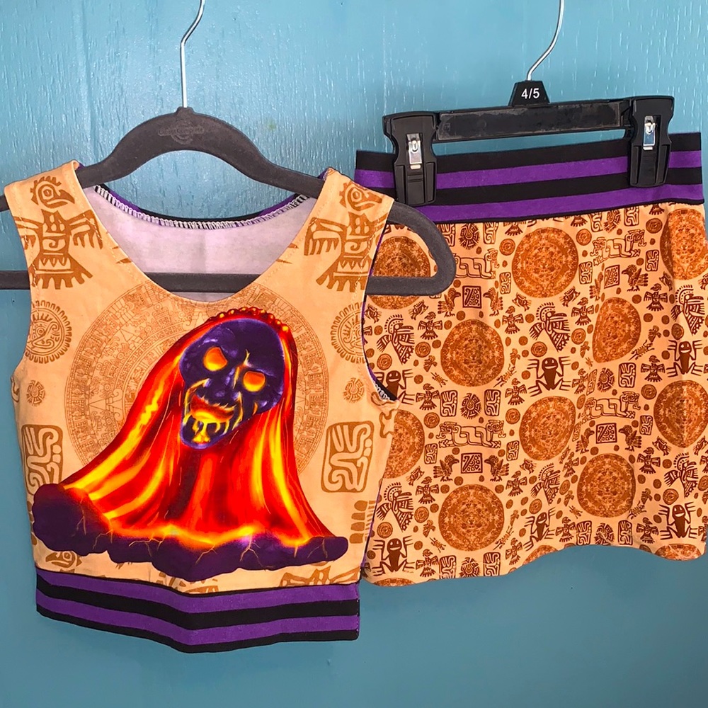 💜Custom Disney’s Moana 2-Pc Knit Outfit